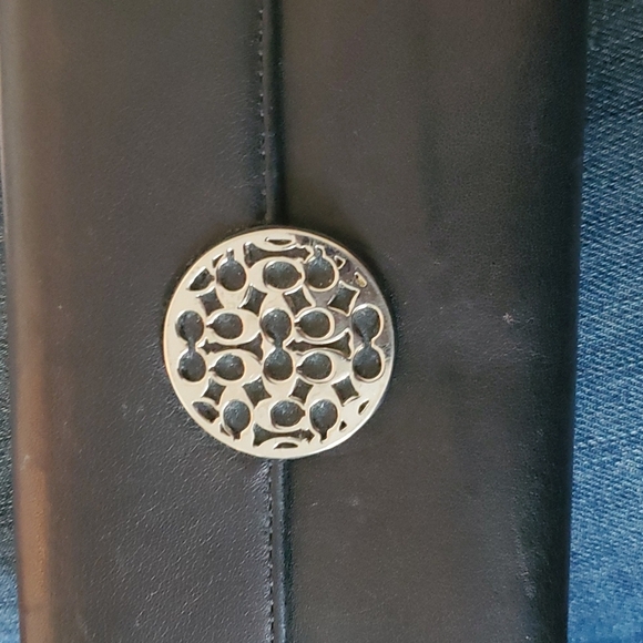 Coach Handbags - Coach wallet with Silver clasp
